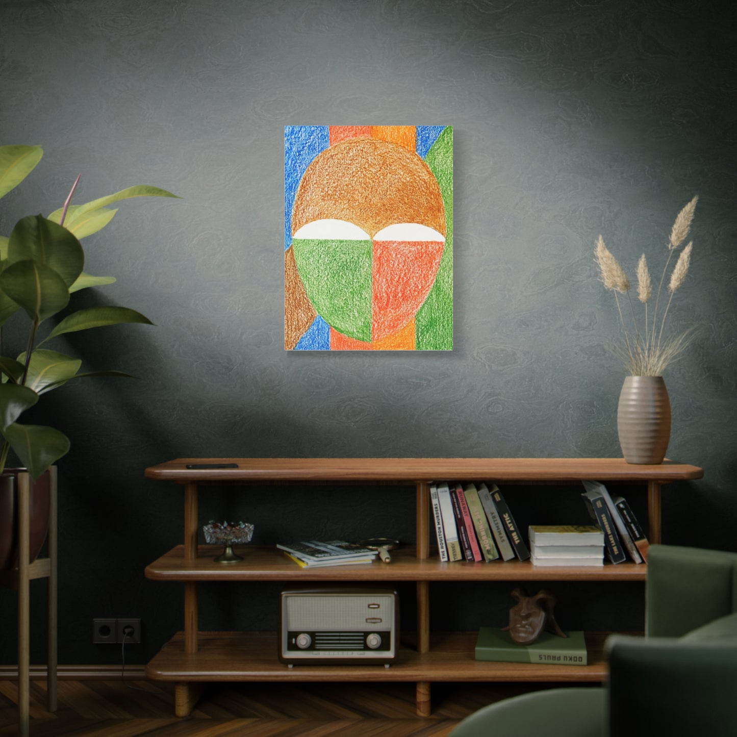 Jubilant Glitter Canvas Print