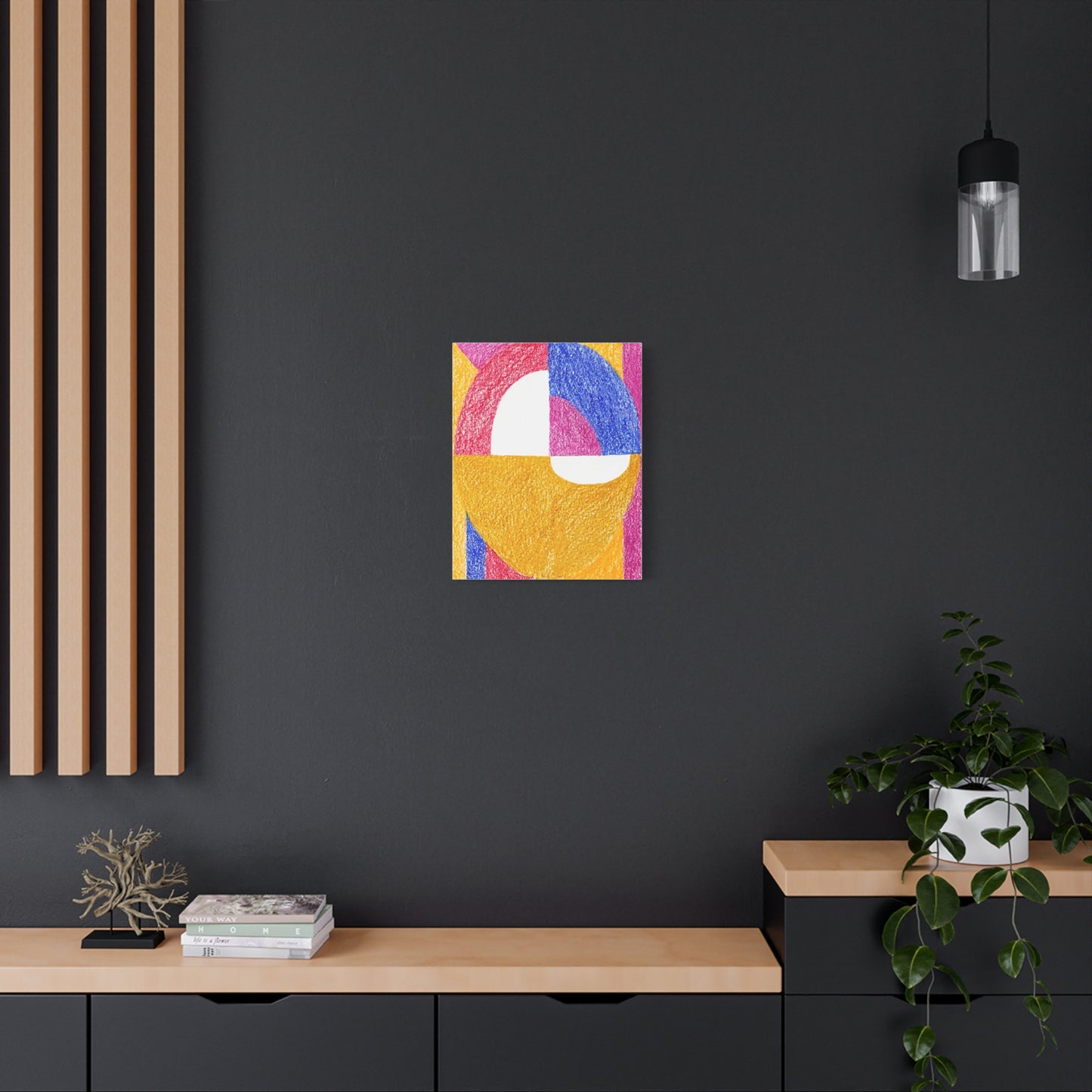 The Happy Wink Canvas Print