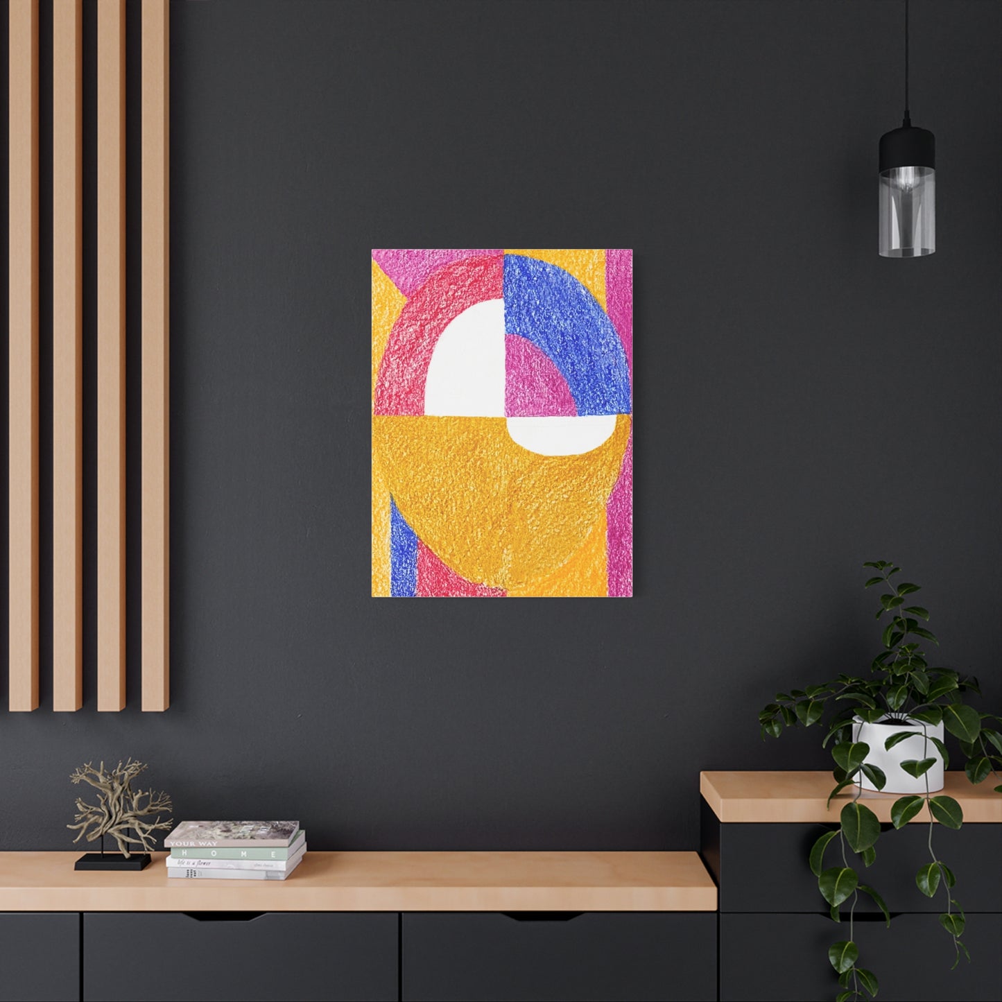 The Happy Wink Canvas Print