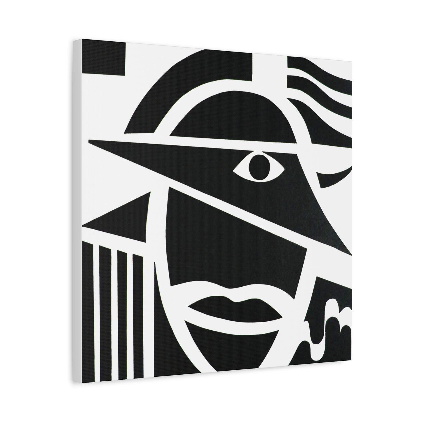Abstract Head Canvas Art - Stretched Matte Wall Decor
