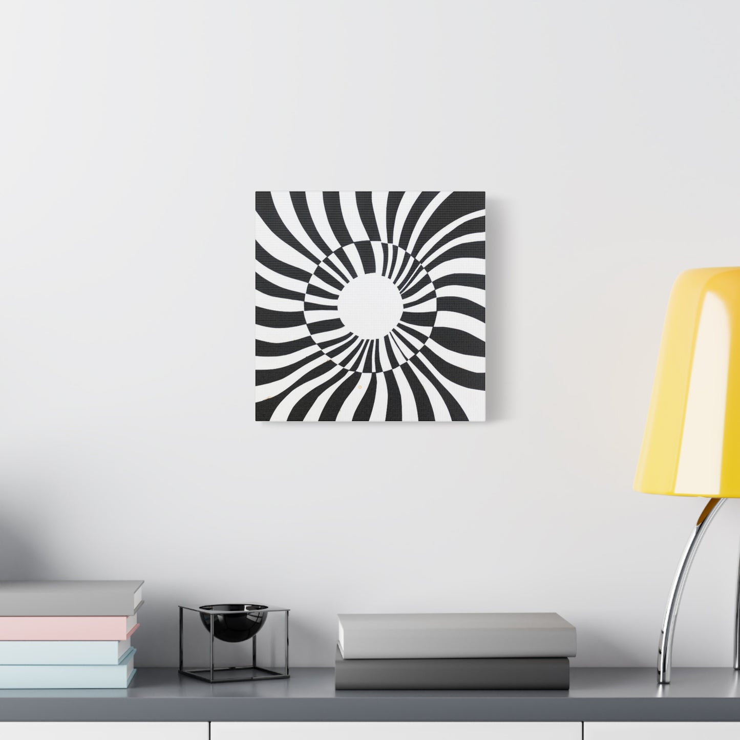Spiral Illustration Canvas Print