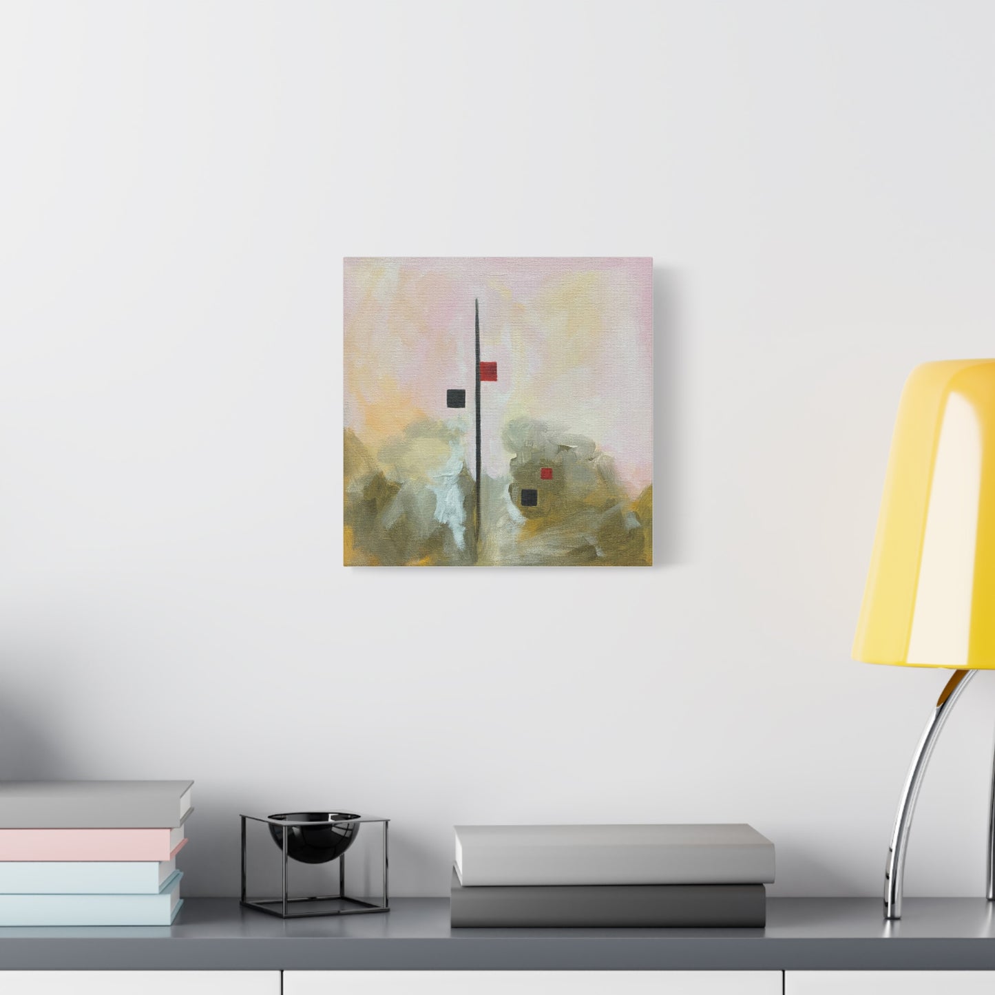 Modern Abstract Art Nostalgic Ascension Canvas Wall Decor