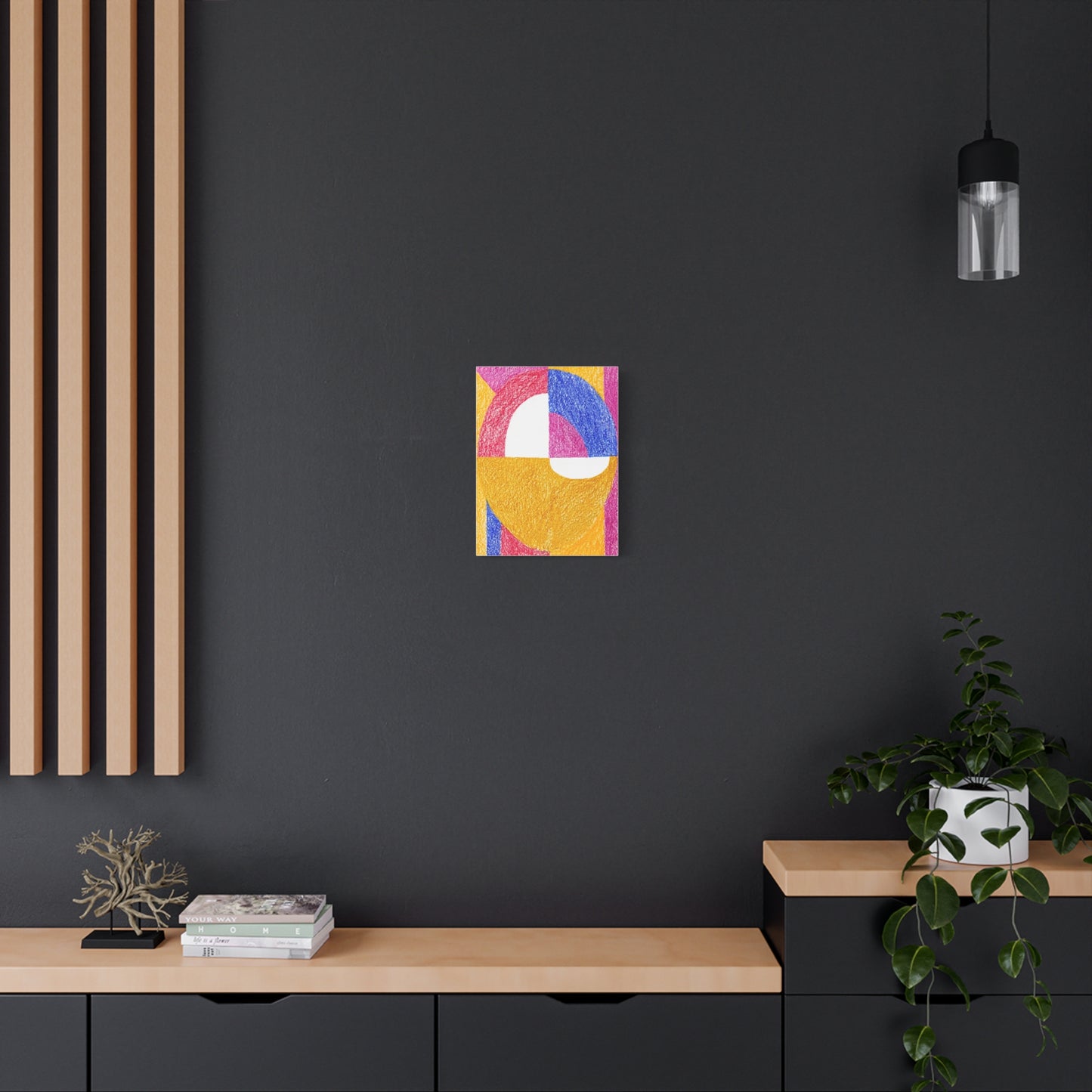 The Happy Wink Canvas Print