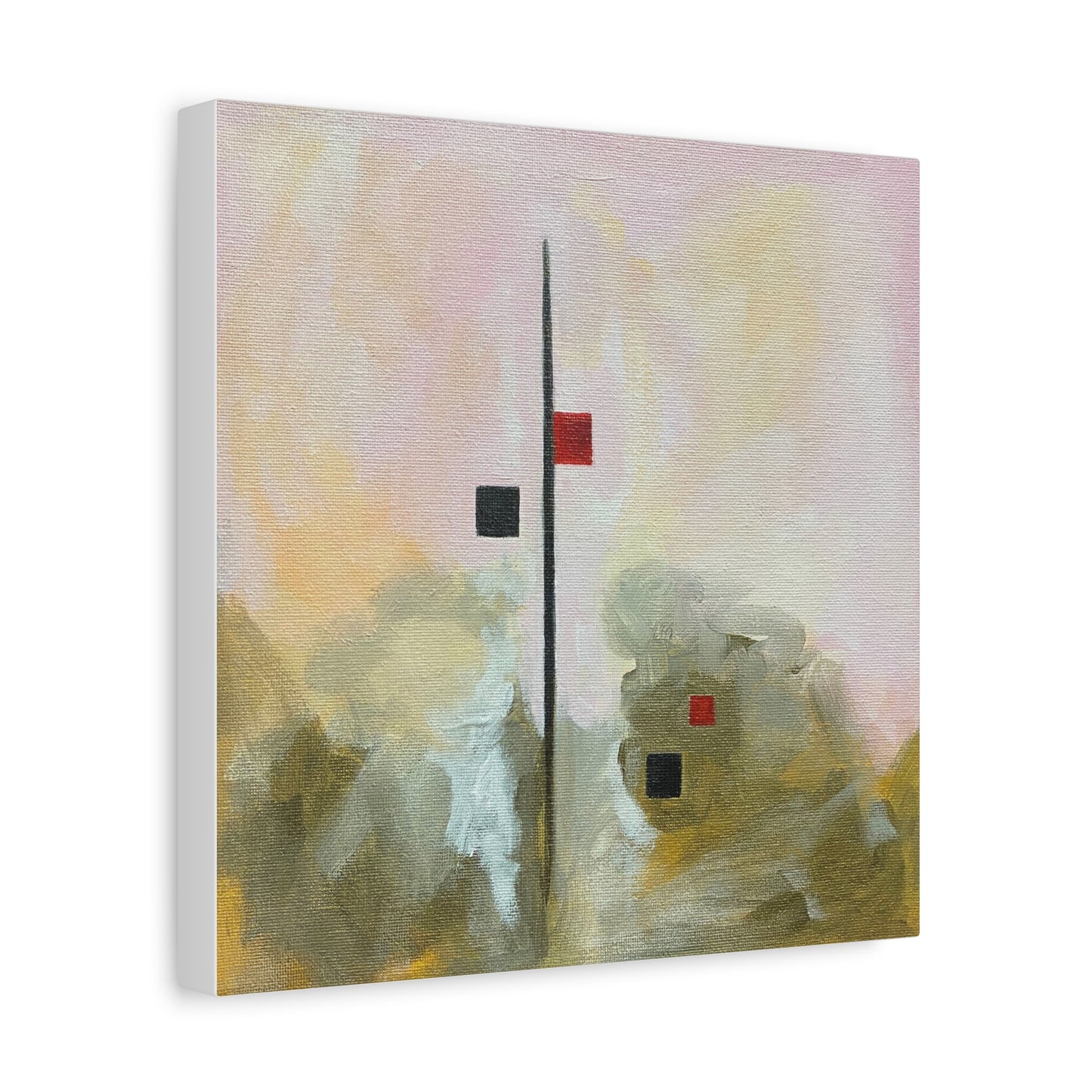 Modern Abstract Art Nostalgic Ascension Canvas Wall Decor