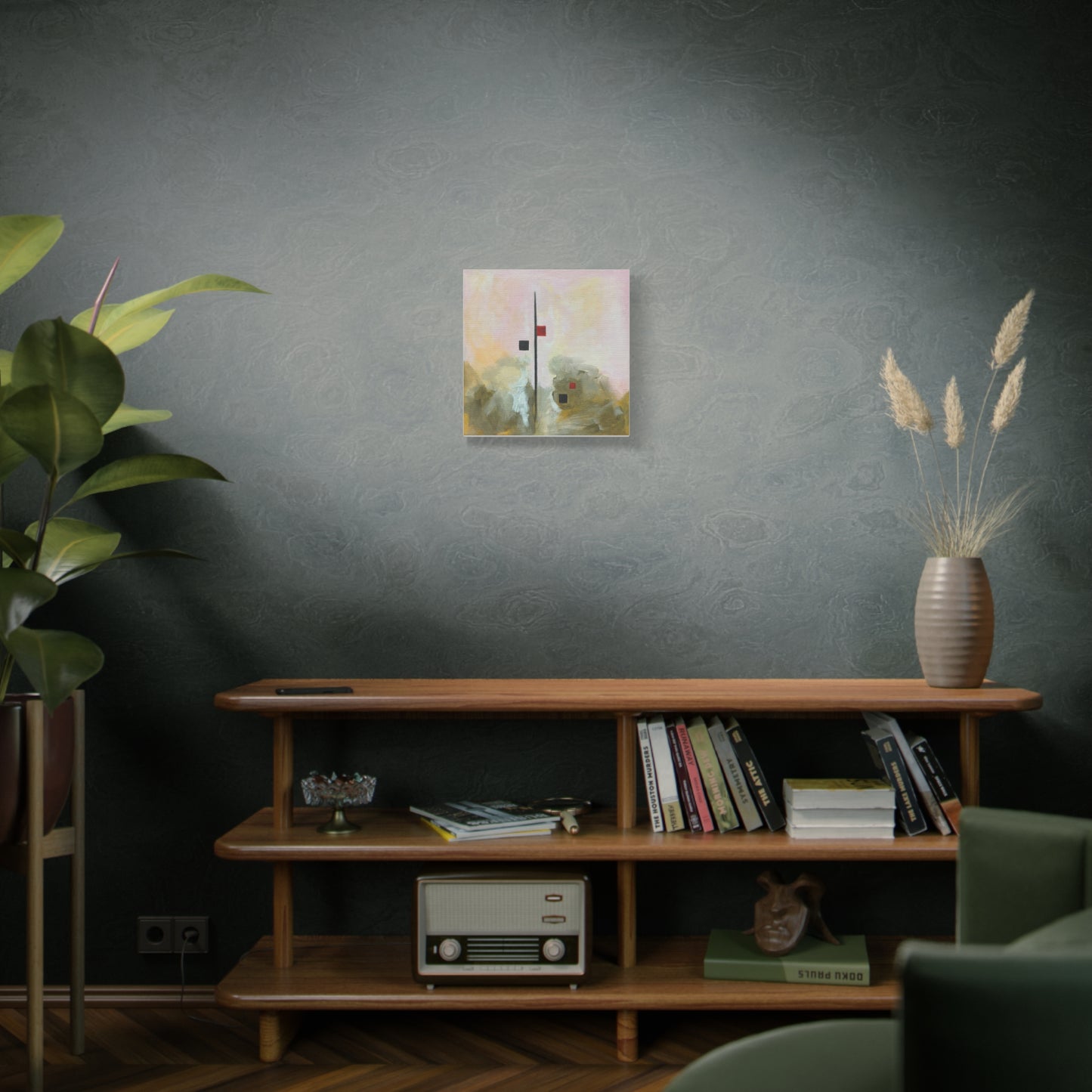 Modern Abstract Art Nostalgic Ascension Canvas Wall Decor