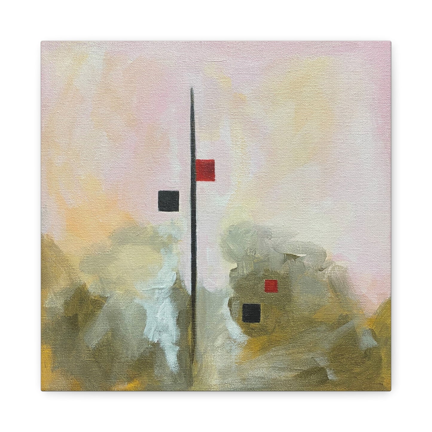 Modern Abstract Art Nostalgic Ascension Canvas Wall Decor