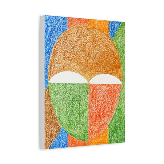 Jubilant Glitter Canvas Print