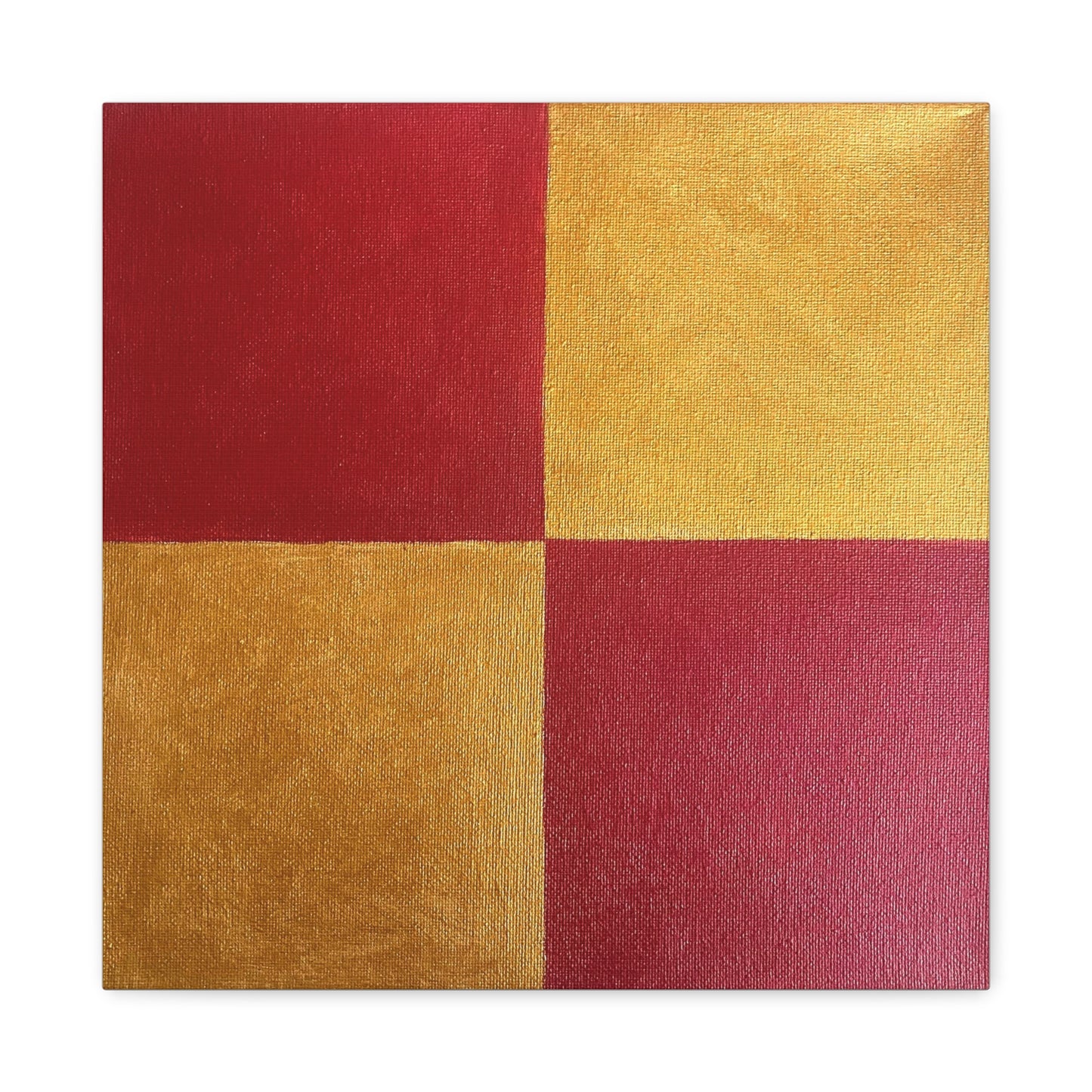 Red and Gold Canvas Art