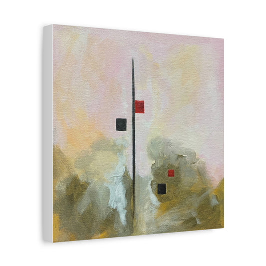 Modern Abstract Art Nostalgic Ascension Canvas Wall Decor