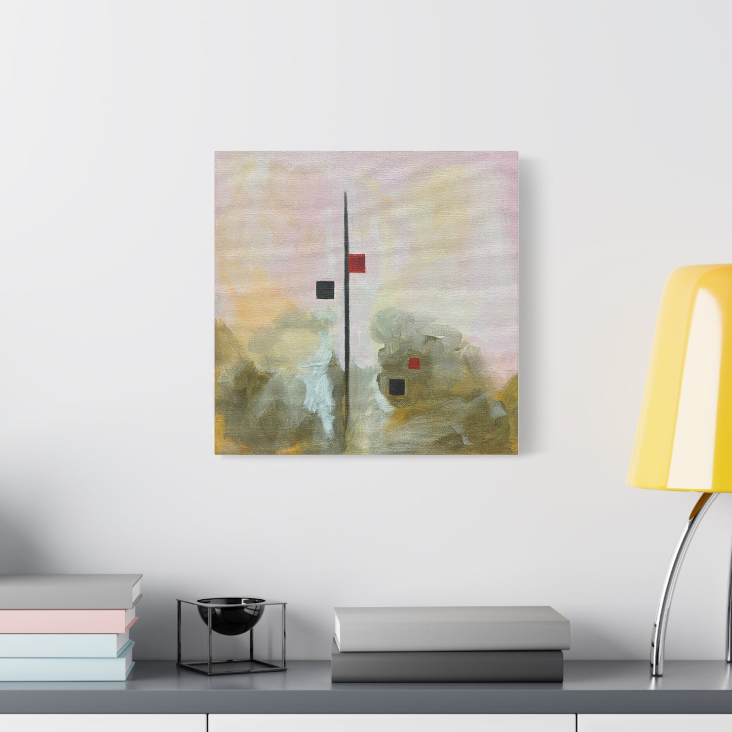 Modern Abstract Art Nostalgic Ascension Canvas Wall Decor