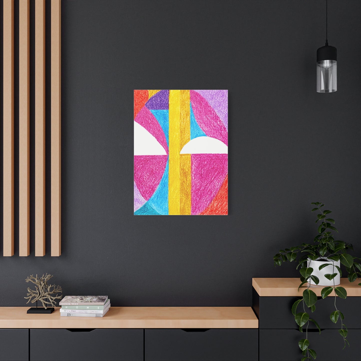 Cheerful Smile Canvas Print