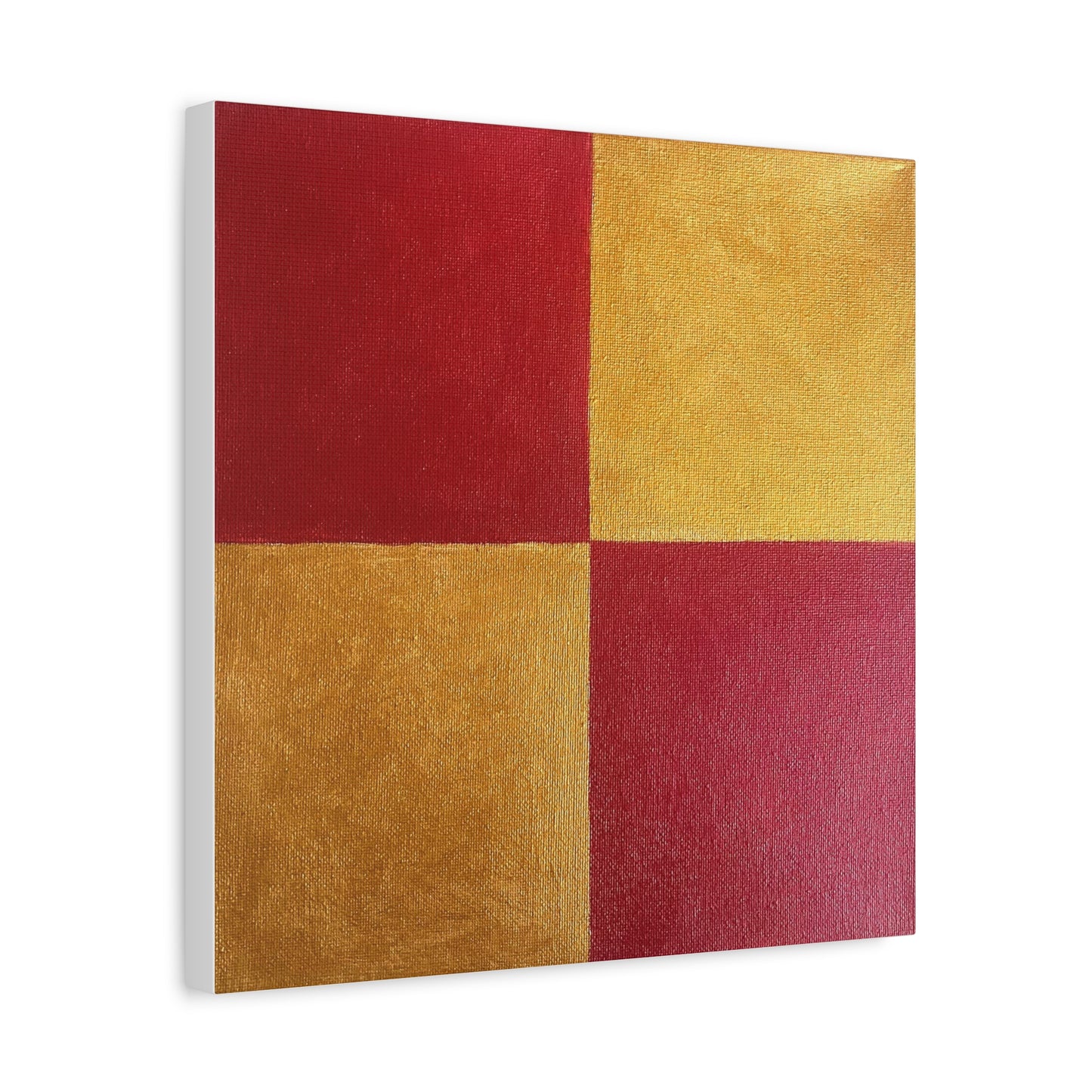 Red and Gold Canvas Art